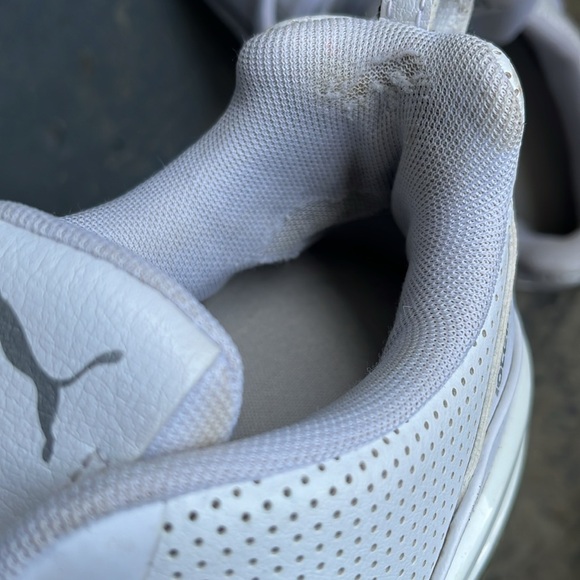 Puma Mens Cell Regulate SL 190596-08 White Silver Casual Shoes Sneakers Size 7.5 - Picture 10 of 11